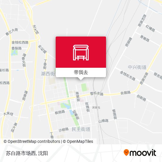 苏白路市场西地图