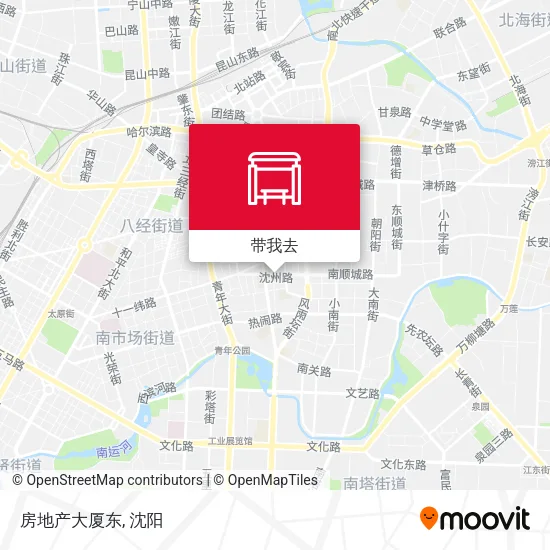 房地产大厦东地图
