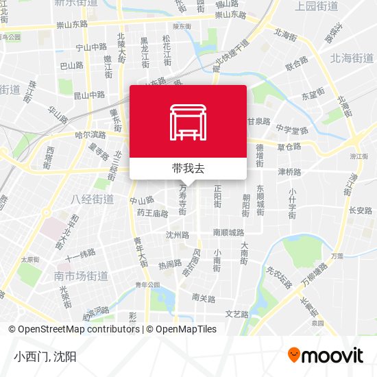 小西门地图
