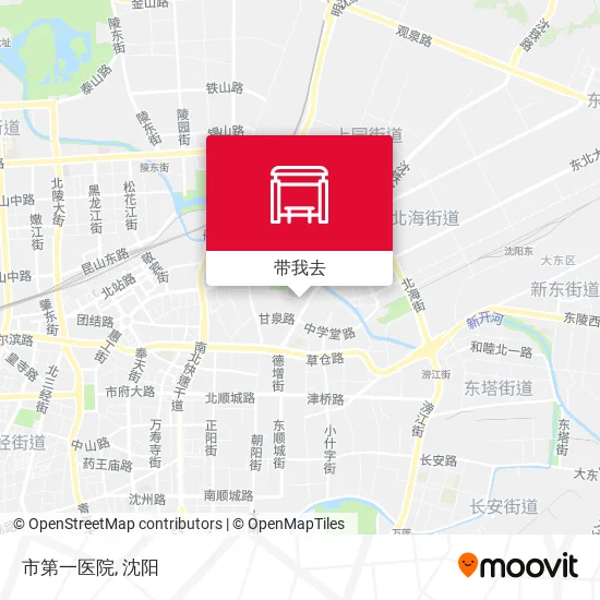 市第一医院地图