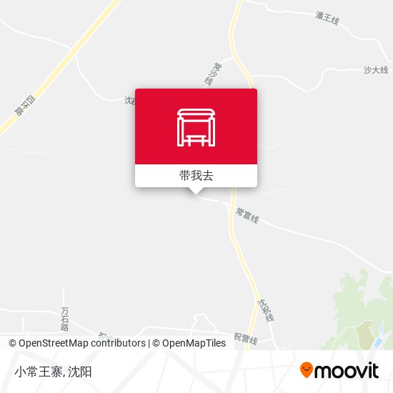 小常王寨地图