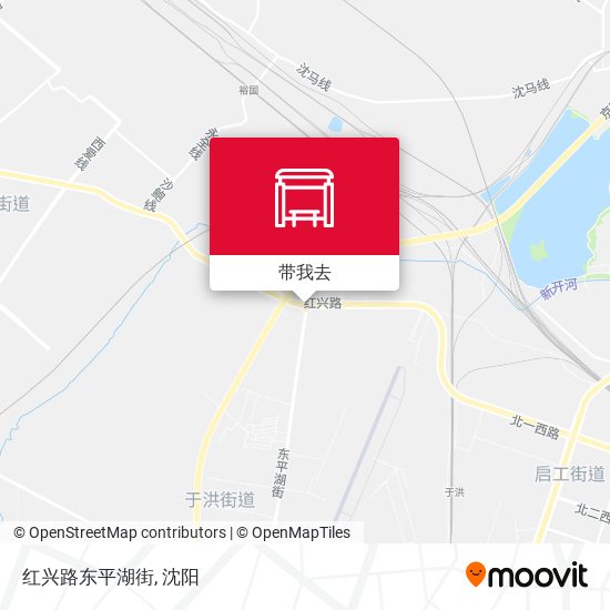 红兴路东平湖街地图