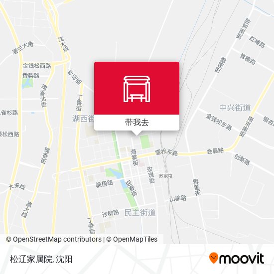 松辽家属院地图