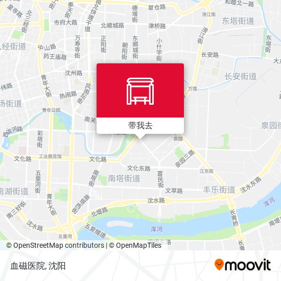血磁医院地图