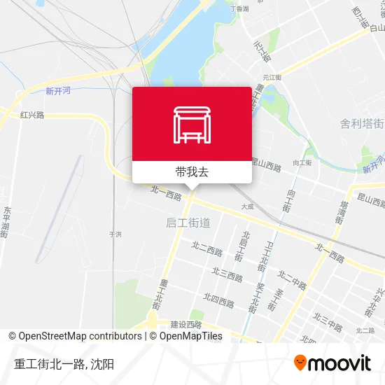 重工街北一路地图