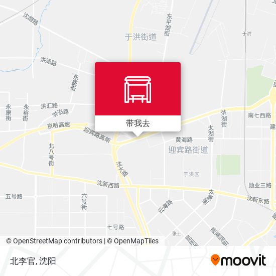 北李官地图