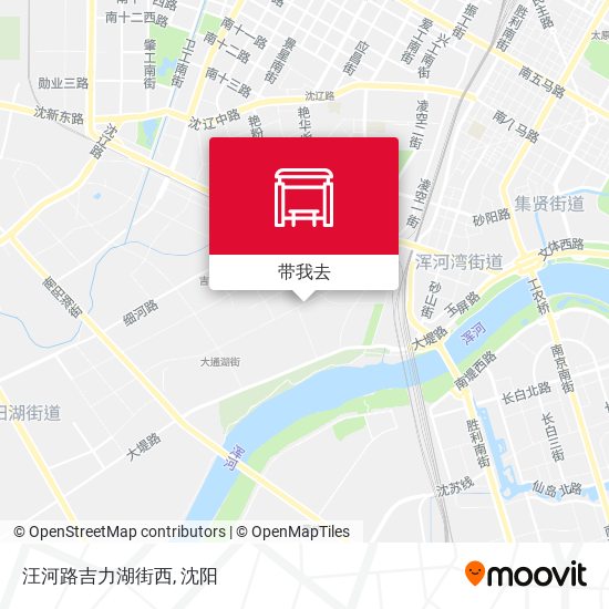 汪河路吉力湖街西地图