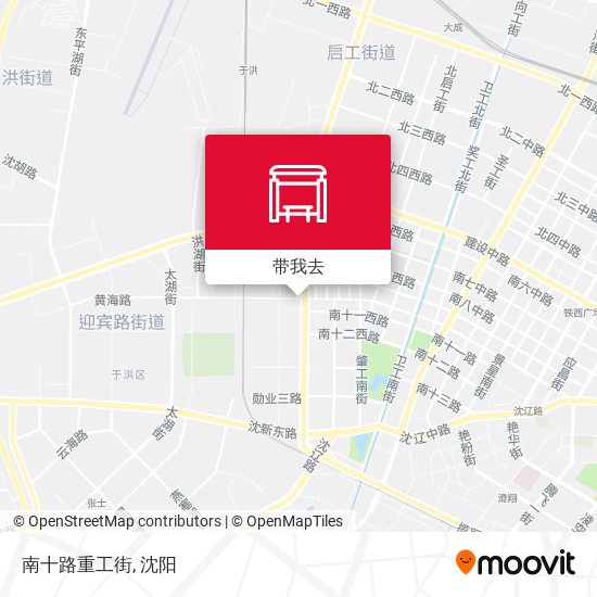 南十路重工街地图