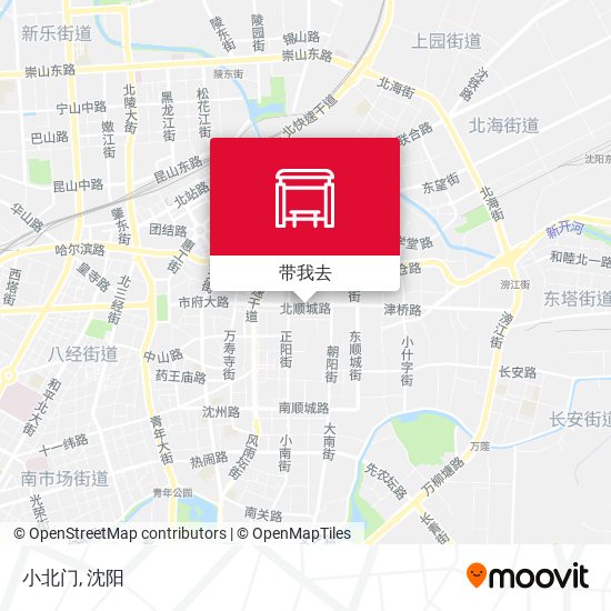 小北门地图