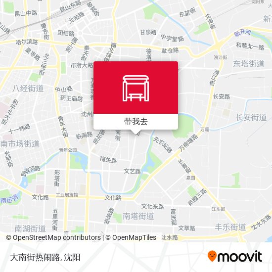 大南街热闹路地图