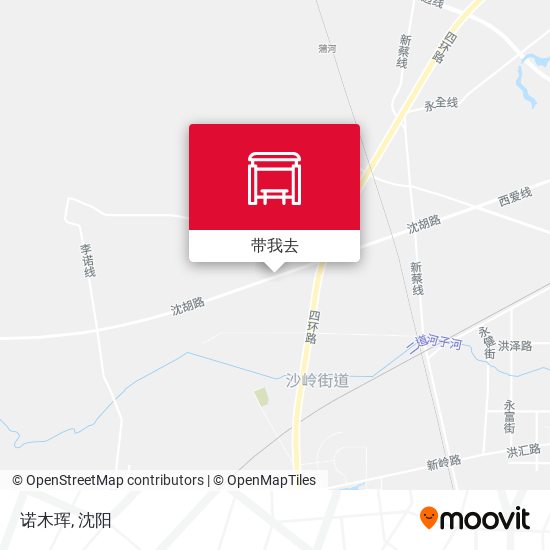 诺木珲地图
