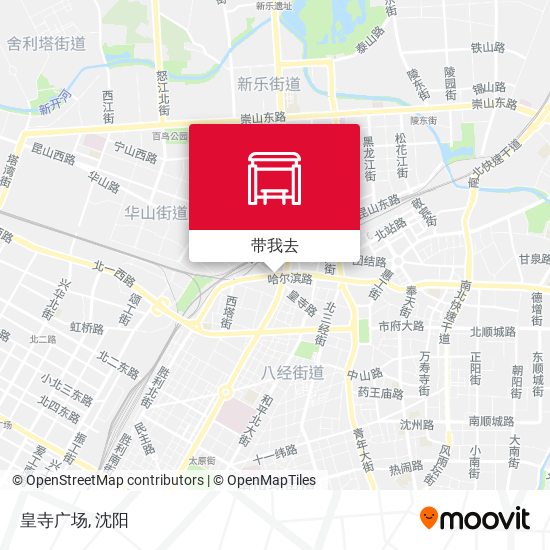 皇寺广场地图