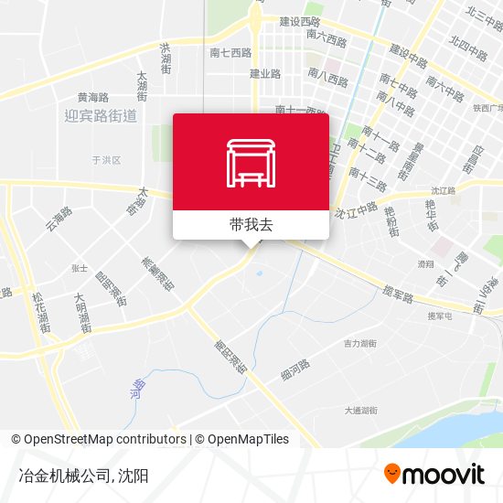 冶金机械公司地图