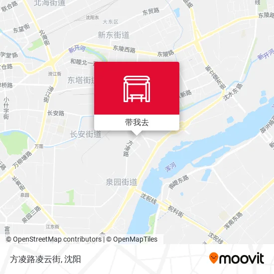 方凌路凌云街地图