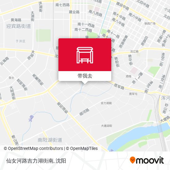 仙女河路吉力湖街南地图