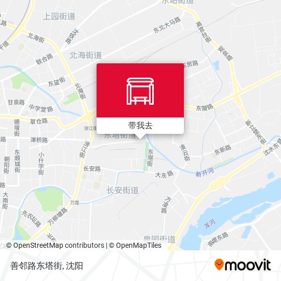 善邻路东塔街地图