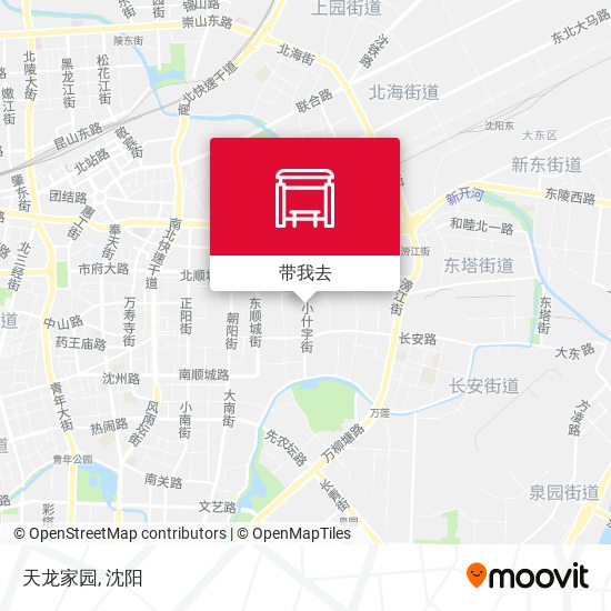 天龙家园地图