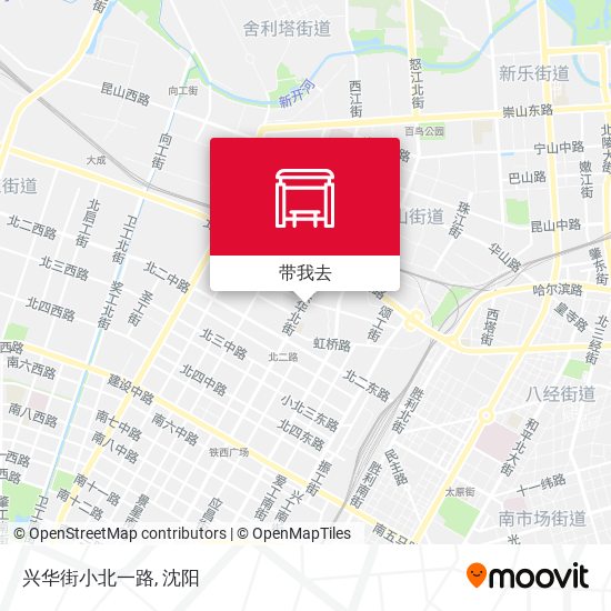 兴华街小北一路地图