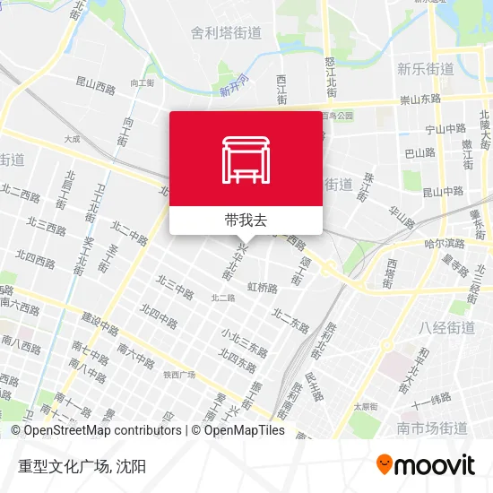 重型文化广场地图
