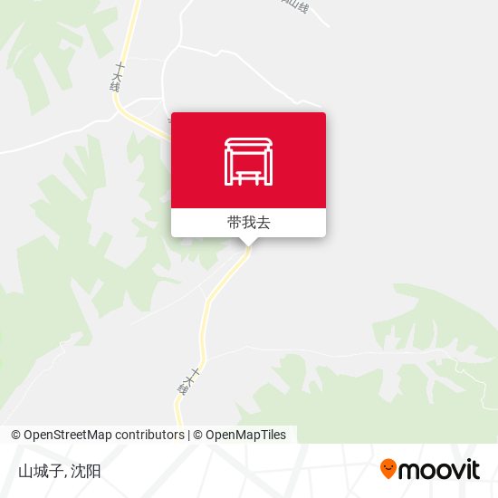 山城子地图