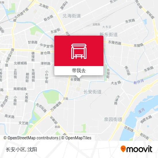 长安小区地图