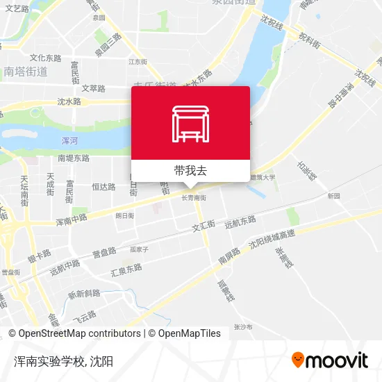 浑南实验学校地图