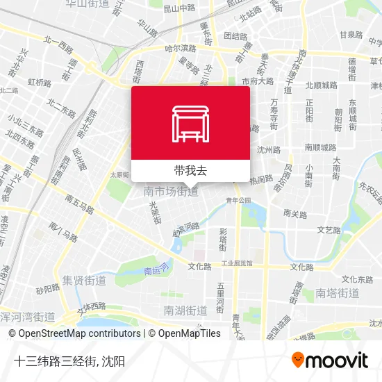 十三纬路三经街地图