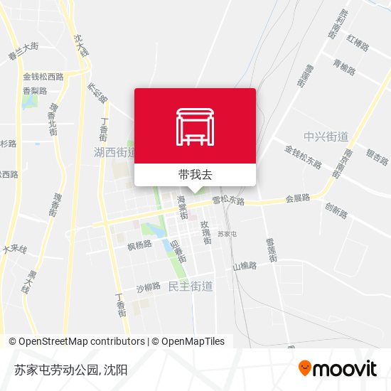苏家屯劳动公园地图