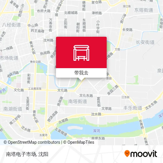 南塔电子市场地图