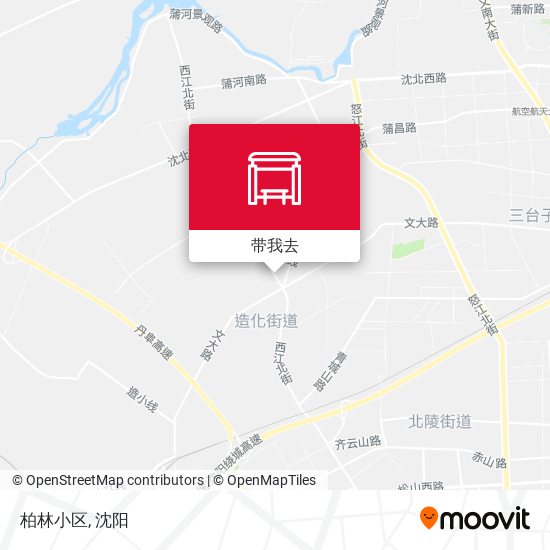 柏林小区地图