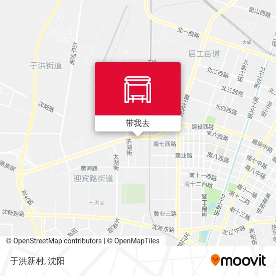 于洪新村地图