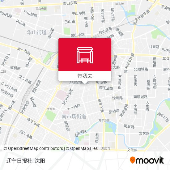 辽宁日报社地图