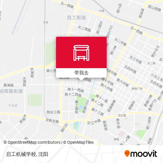 启工机械学校地图