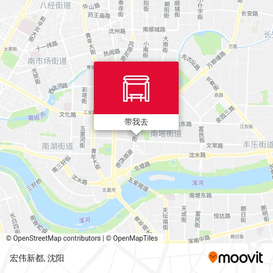 宏伟新都地图