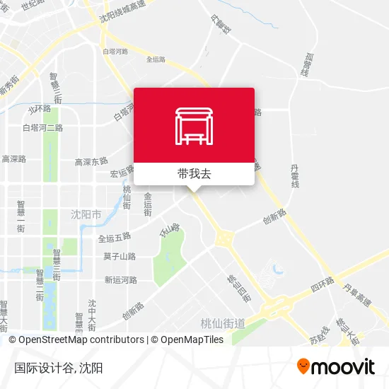 国际设计谷地图