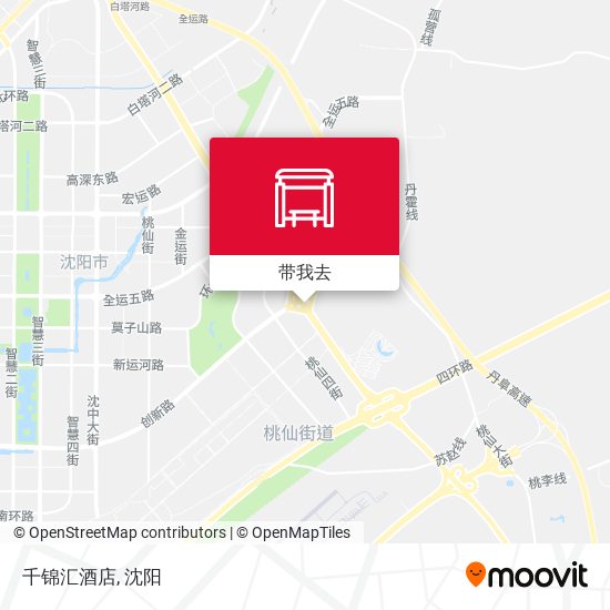 千锦汇酒店地图