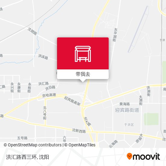 洪汇路西三环地图