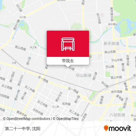 第二十一中学地图