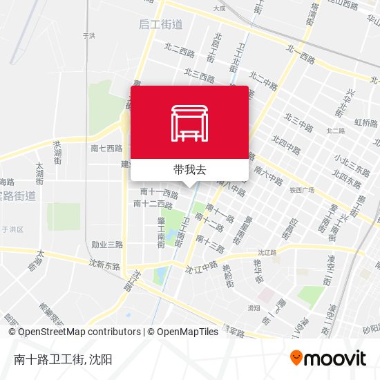 南十路卫工街地图