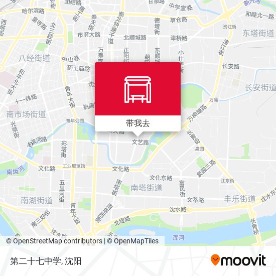 第二十七中学地图