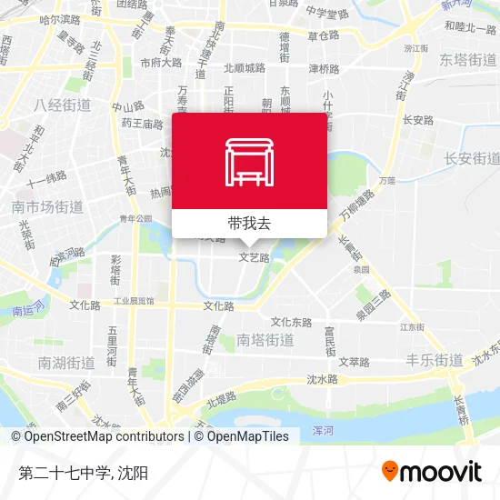 第二十七中学地图