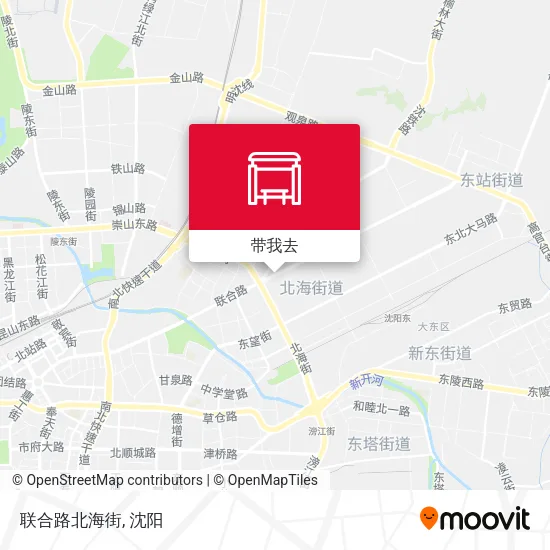 联合路北海街地图
