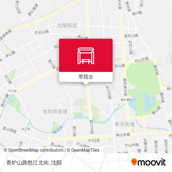 香炉山路怒江北街地图