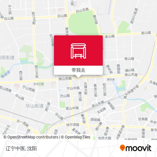 辽宁中医地图