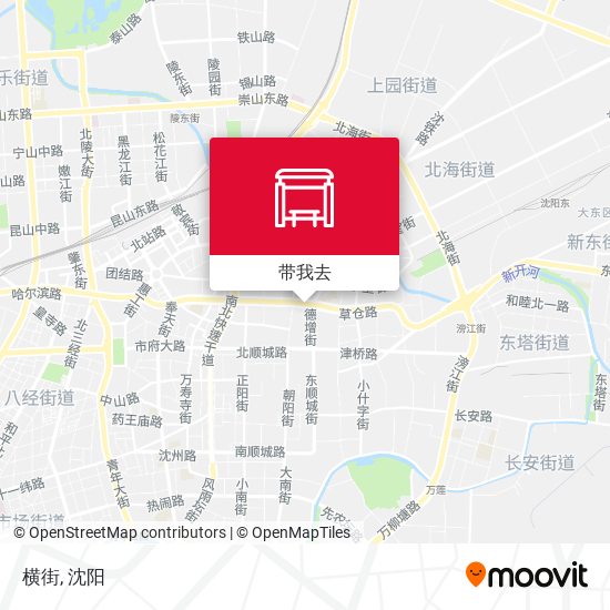 横街地图