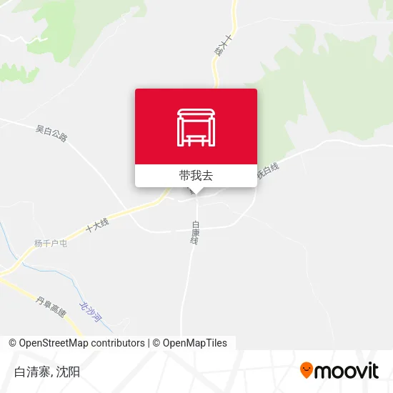 白清寨地图