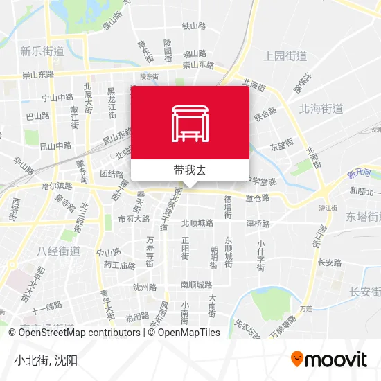 小北街地图