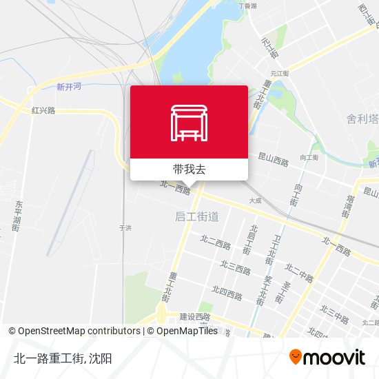 北一路重工街地图