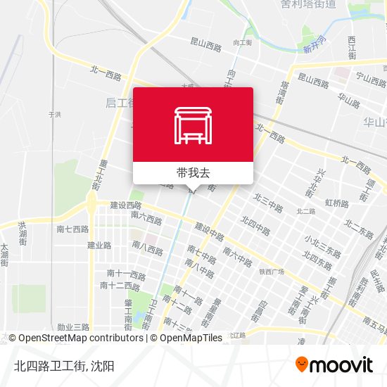 北四路卫工街地图