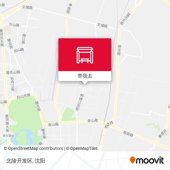 北陵开发区地图